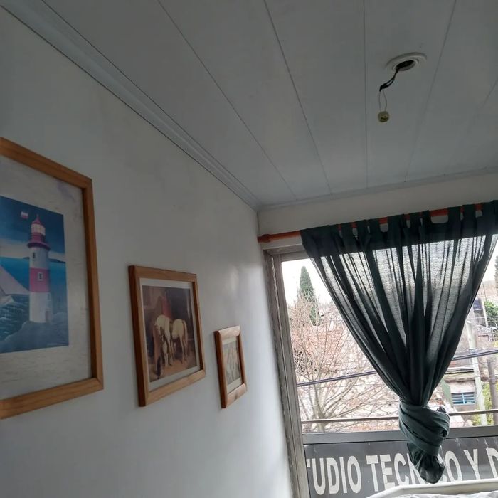 Techo de PVC instalado, obra de cliente